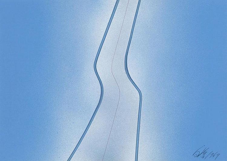 Untitled (Blue), 1969 - Кацуо Сирага