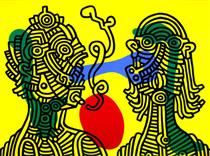Keith and Julia - Keith Haring