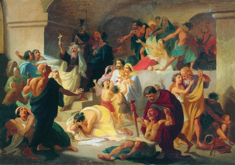 Christian martyrs in the Colosseum - Konstantin Flavitsky