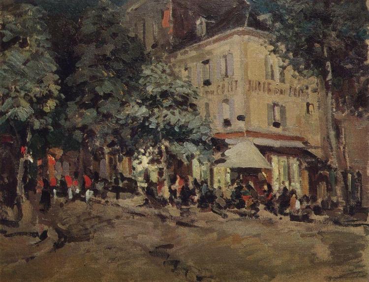 A Street in Vichy, 1911 - Konstantin Korovin