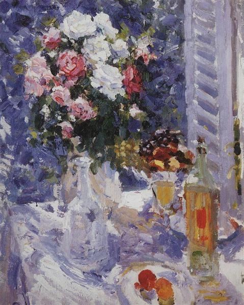 Цветы и фрукты, 1911 - 1912 - Константин Коровин