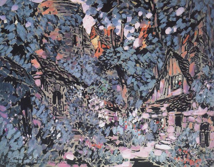 Margaret's Garden, 1910 - Костянтин Коровін