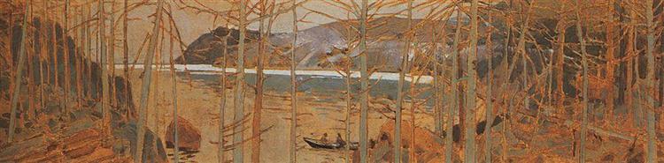 Taiga near Baikal, 1900 - Constantin Korovine