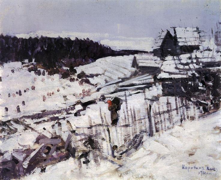 Winter, 1911 - Konstantín Korovin