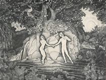 Adam and Eve - Костянтин Юон