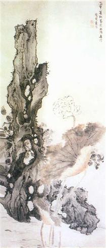 Flower and Rock - Lan Ying