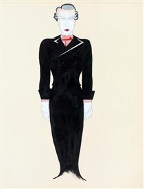 Costume Design for Tales of Hoffmann - Laszlo Moholy-Nagy