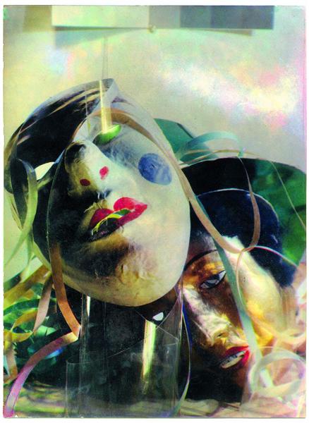 Paul Hartland Carnival. Composition with two masks ., c.1934 - László Moholy-Nagy