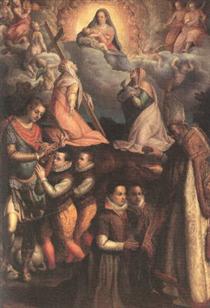 Consecration to the Virgin - Lavinia Fontana
