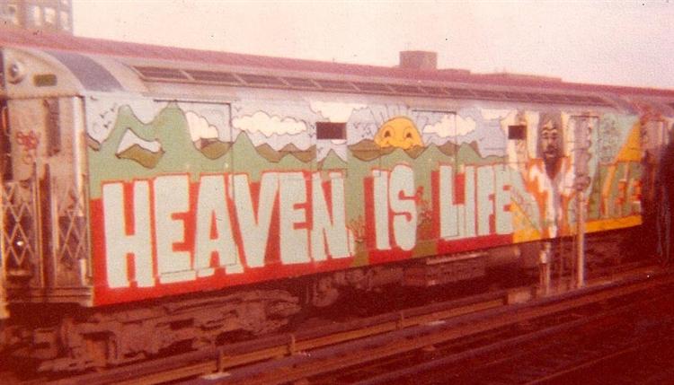 Heaven is Life, 1977 - Lee Quinones