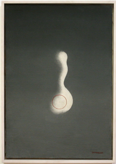 Composition cellulaire au cercle rouge, 1927 - Leon Arthur Tutundjian