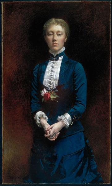 Mary Sears (later Mrs.Francis Shaw), 1878 - Leon Bonnat
