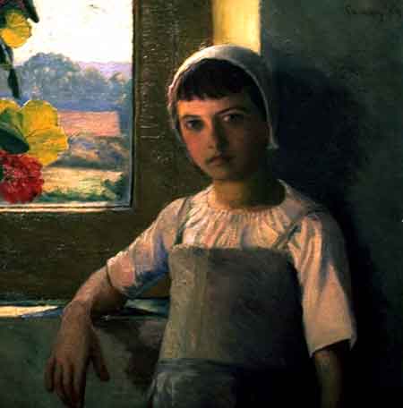 La Petite Angèle, II, 1889 - Lilla Cabot Perry