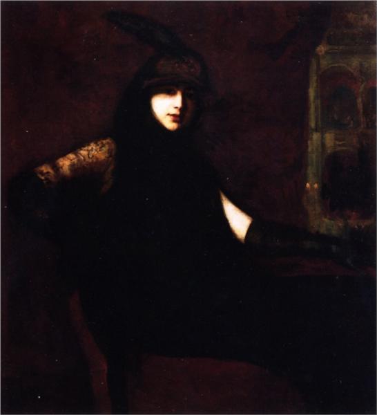 Portrait of a Lady, 1910 - Лила Кэбот Перри