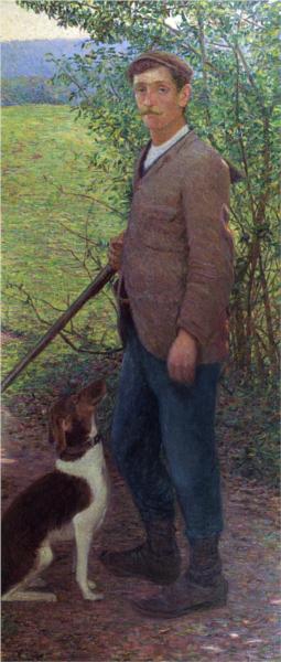The Poacher (also known as The Hunter), 1907 - Lilla Cabot Perry