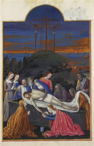 The Entombment - Limbourg brothers