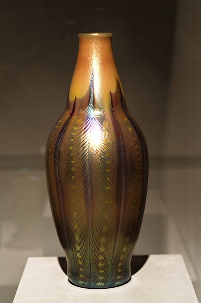 Decorative vase, 1913 - Louis Comfort Tiffany