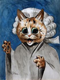 THE BARRISTER - Louis Wain