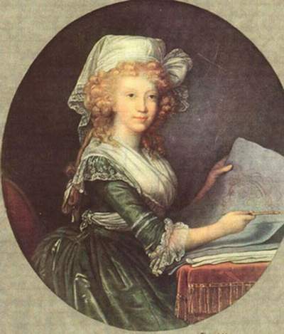 Maria Luisa of Spain, wife of Emperor Leopold II - Louise Elisabeth Vigee Le Brun