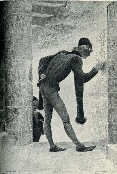 The Hunchback of Notre-Dame illustration - Люк-Оливье Мерсон