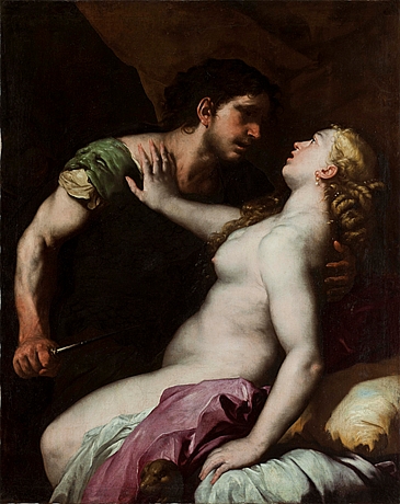 Tarquin and Lucretia - Luca Giordano