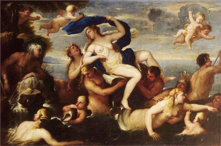 The Triumph of Galatea, 1677 - Luca Giordano
