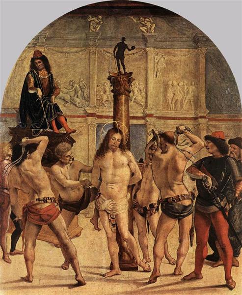 The Flagellation, c.1475 - c.1480 - Лука Синьореллі