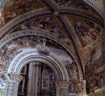 View of the Frescoes in the Chapel of San Brizio - 盧卡·西諾萊利