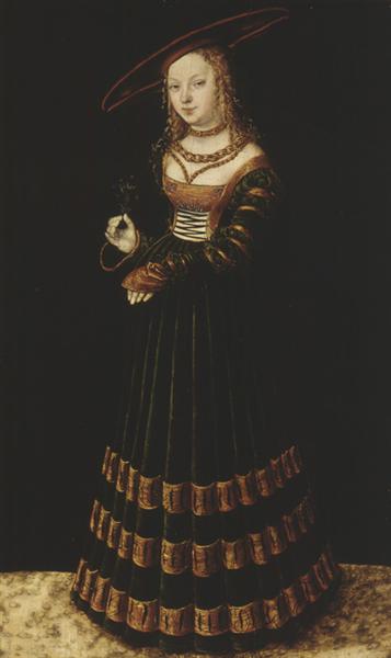 Принцесса, 1526 - Лукас Кранах Старший