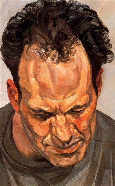 Frank Auerbach, 1975 - 1976 - 盧西安‧佛洛伊德