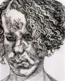 Girl with Fuzzy Hair - Lucian Freud