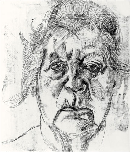 The Painter's Mother, 1992 - Lucian Freud