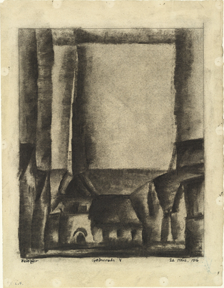 Gelmeroda V, 1916 - Lyonel Feininger