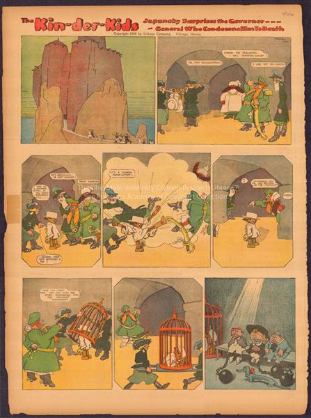 The Kin-der-Kids, Japansky Surprises the Governor—General who condemns him to death, 1906 - Лионель Фейнингер