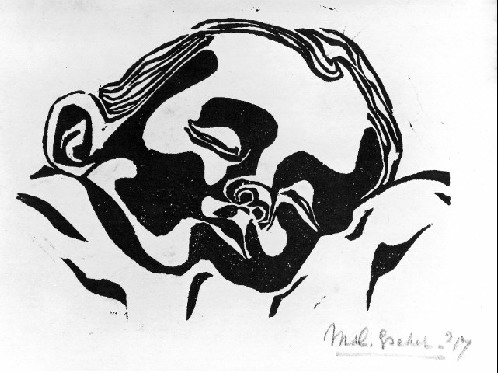 Baby, 1917 - M. C. Escher
