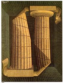 Doric Columns - M.C. Escher