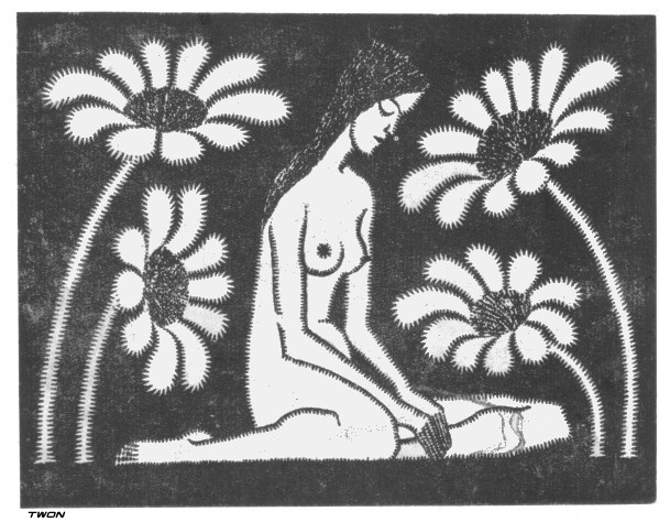 Female Nude I, 1920 - M. C. Escher