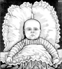 Infant Arthur - M. C. Escher