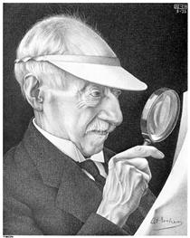 Portrait of G.A. Escher - 艾雪