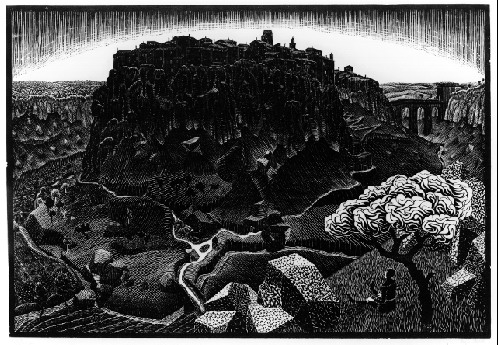 Vitorchiano nel Cimino, 1925 - M.C. Escher