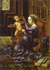 Madonna and Child - Jan Mabuse