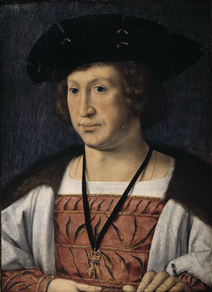 Portrait of Floris van Egmond, 1519 - Mabuse