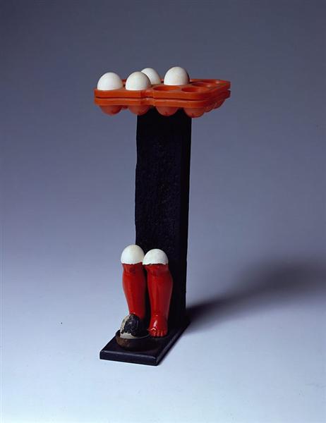 Panneau de moules, 1966 - Marcel Broodthaers
