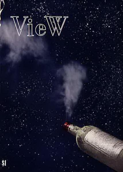 Cover design for "View" magazine, 1945 - 馬塞爾·杜象