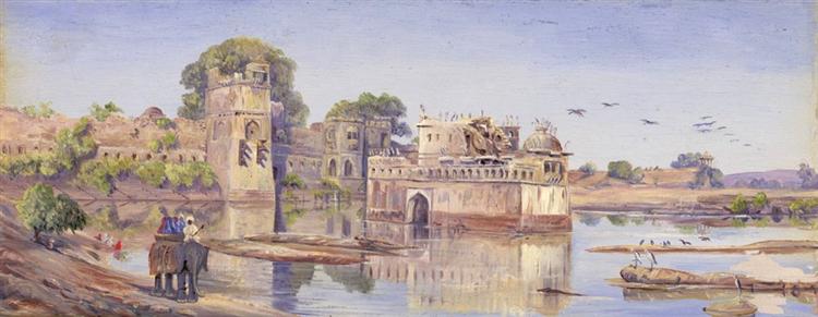 Rajput Forts, 1878 - Marianne North