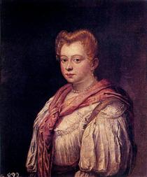 Venetian Woman (attributed) - Мариетта Робусти