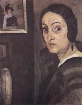 Retrato de Matilde Pereira, 1923 - Mário Eloy