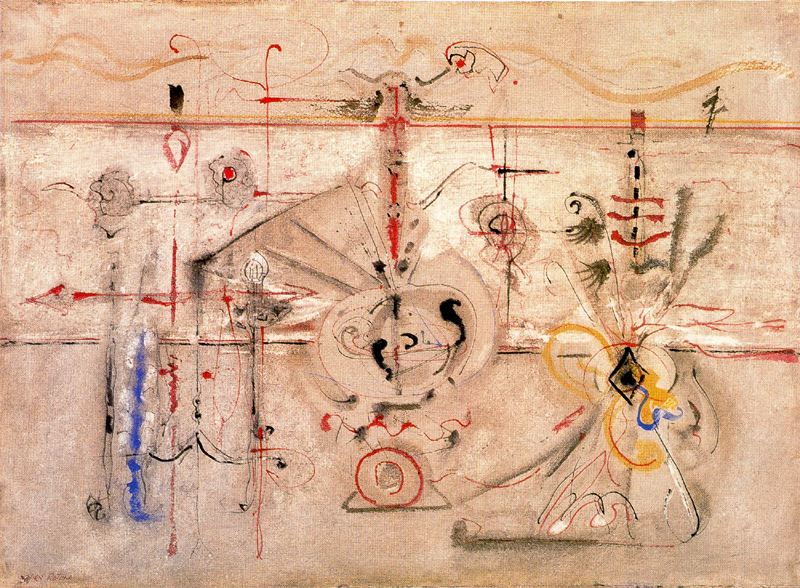 Archaic Idol 1945 Mark Rothko