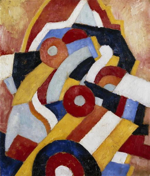 Abstração, 1914 - Marsden Hartley
