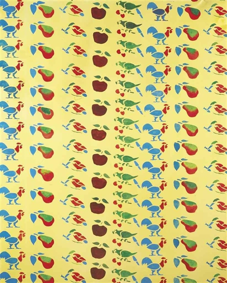Coq et pommes, 1964 - Martial Raysse